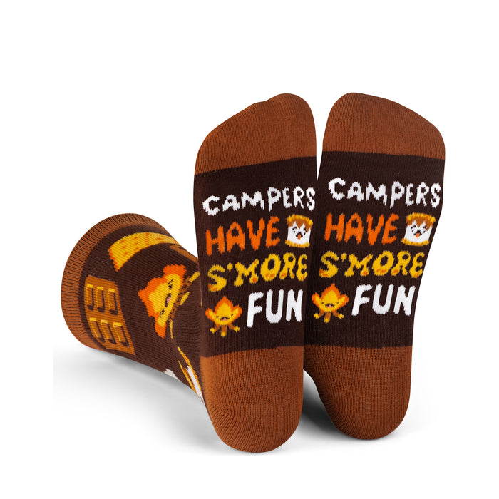 Campers Have S'more Fun (Kids) Socks