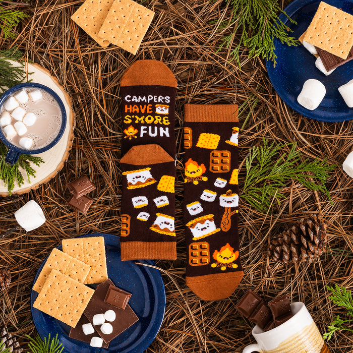 Campers Have S'more Fun (Kids) Socks