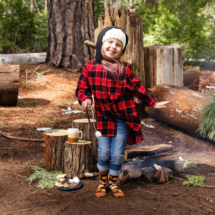 Campers Have S'more Fun (Kids) Socks