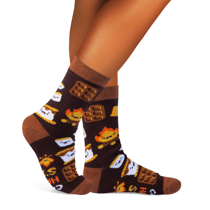 Campers Have S'more Fun (Kids) Socks