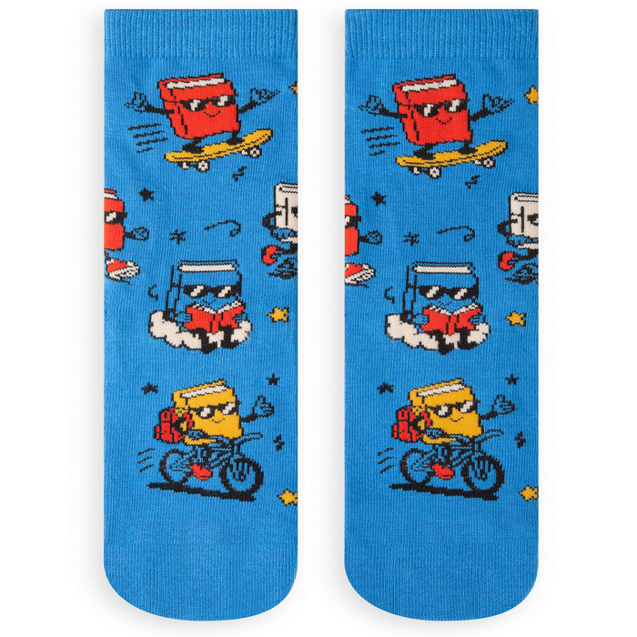 Cool Kids Read Books Kids Socks