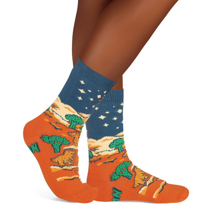 My Favorite Dino Is a Nugget Kids Socks