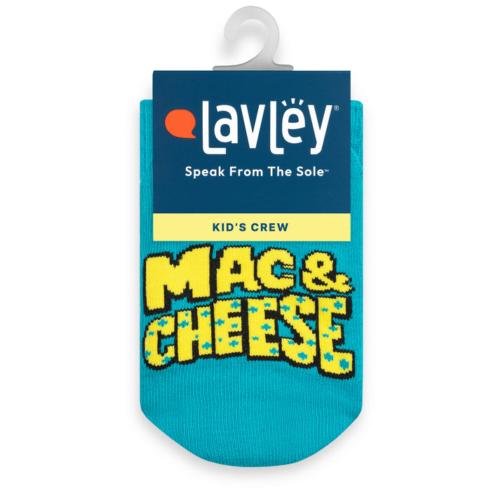Mac & Cheese Please Kids Socks