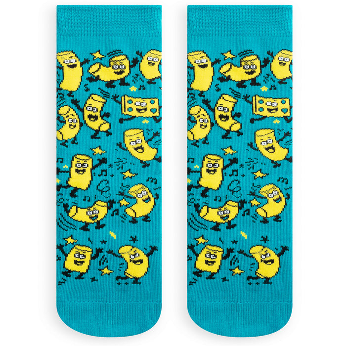 Mac & Cheese Please Kids Socks