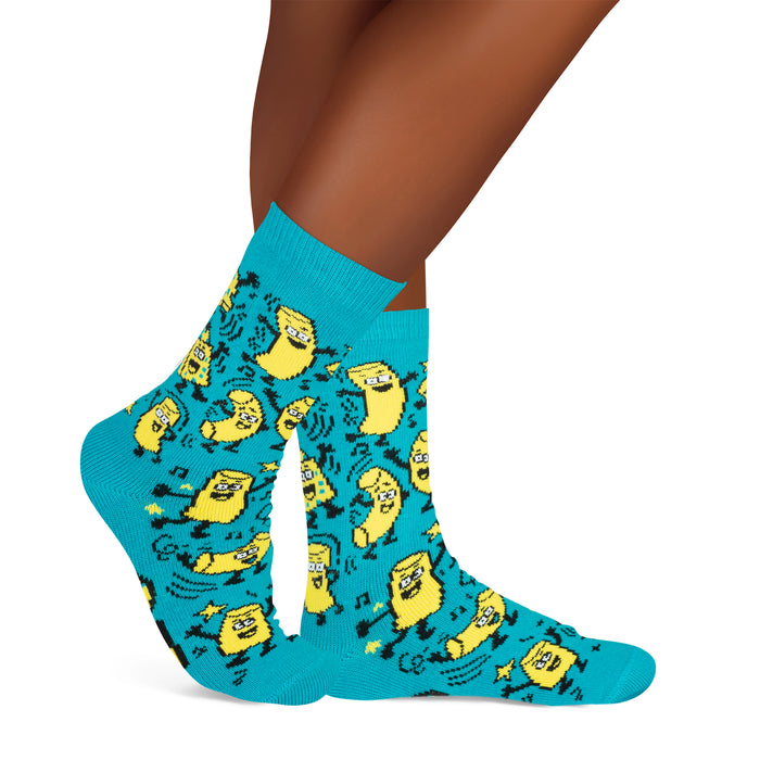 Mac & Cheese Please Kids Socks