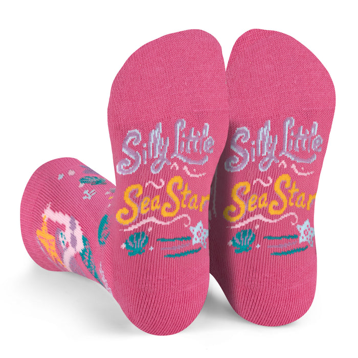 Silly Little Sea Star Kids Socks