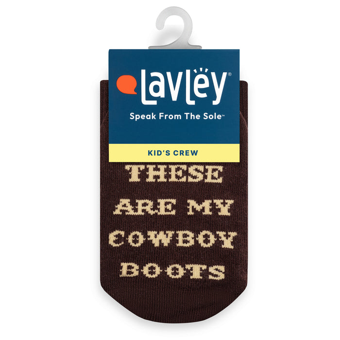 These Are My Cowboy Boots Kids Socks
