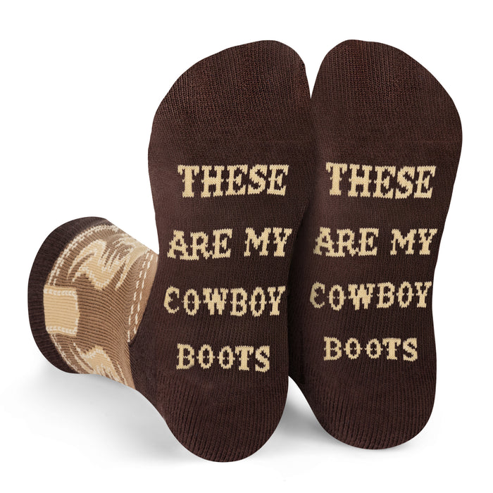 These Are My Cowboy Boots Kids Socks