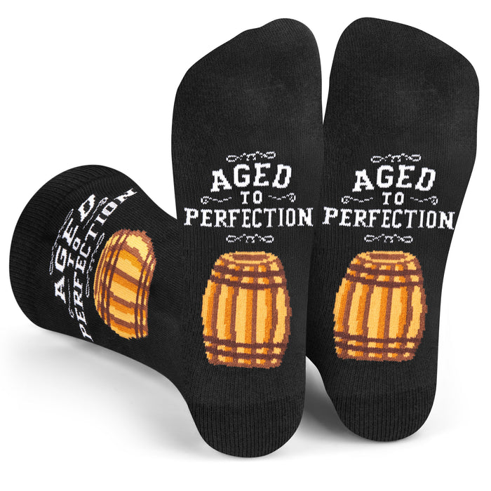 Aged to Perfection Whiskey Socks