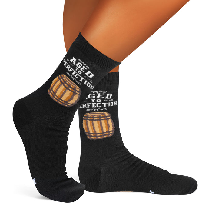 Aged to Perfection Whiskey Socks