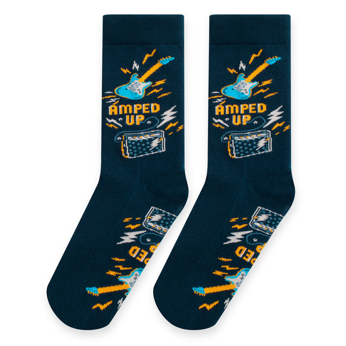 Amped Up Guitar Socks