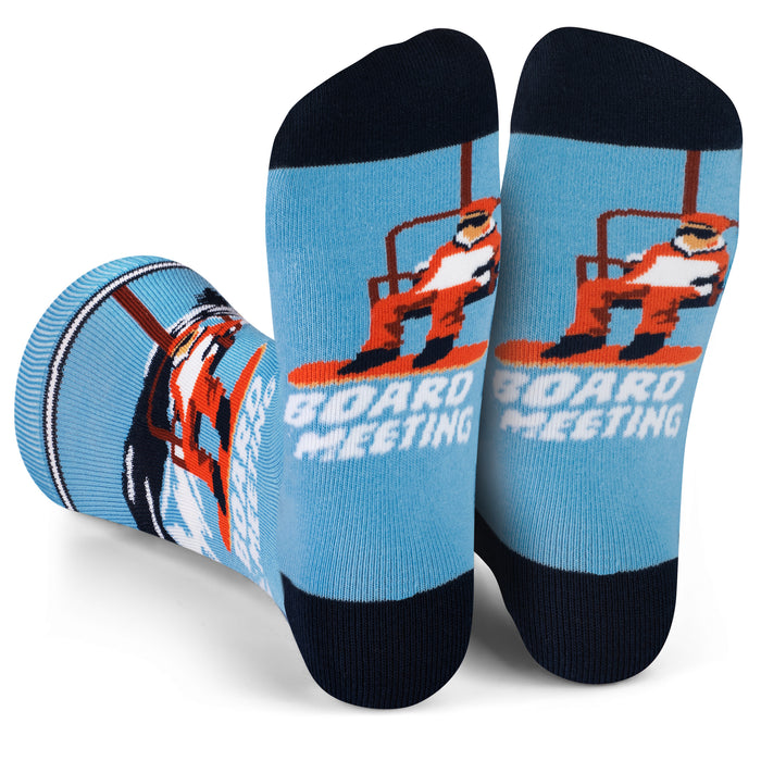 Board Meeting Snowboard Socks