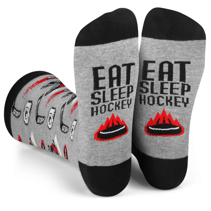 Eat, Sleep, Hockey Socks