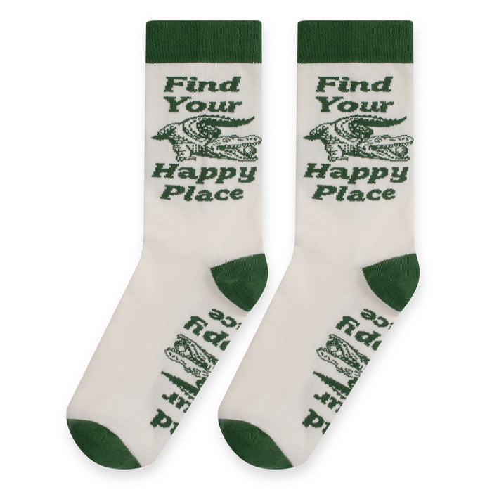 Find Your Happy Place Golf Socks