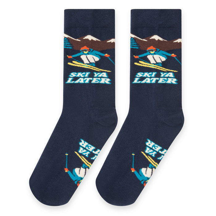 Ski Ya Later Socks