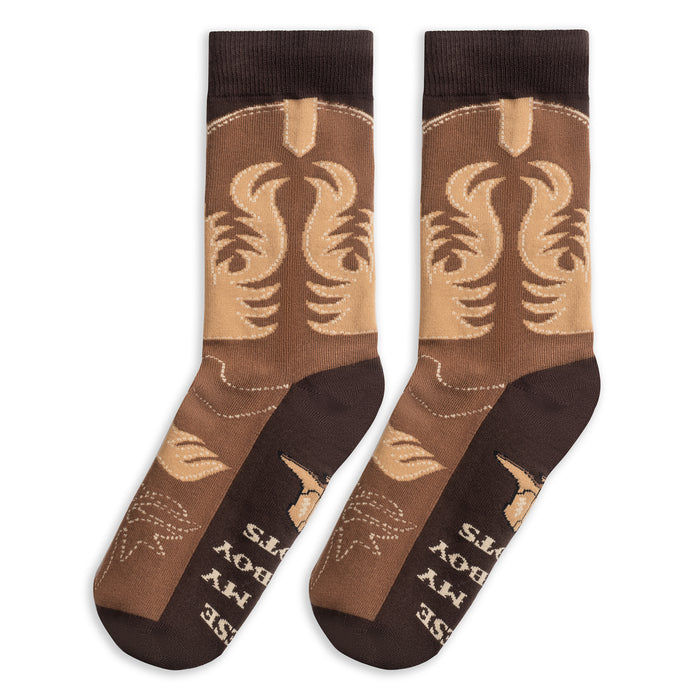 These Are My Cowboy Boots Socks