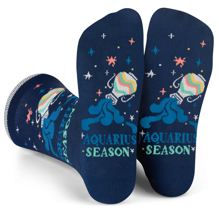 Aquarius Season Socks