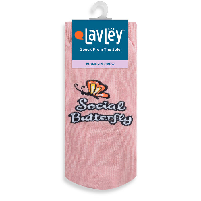 Social Butterfly Socks