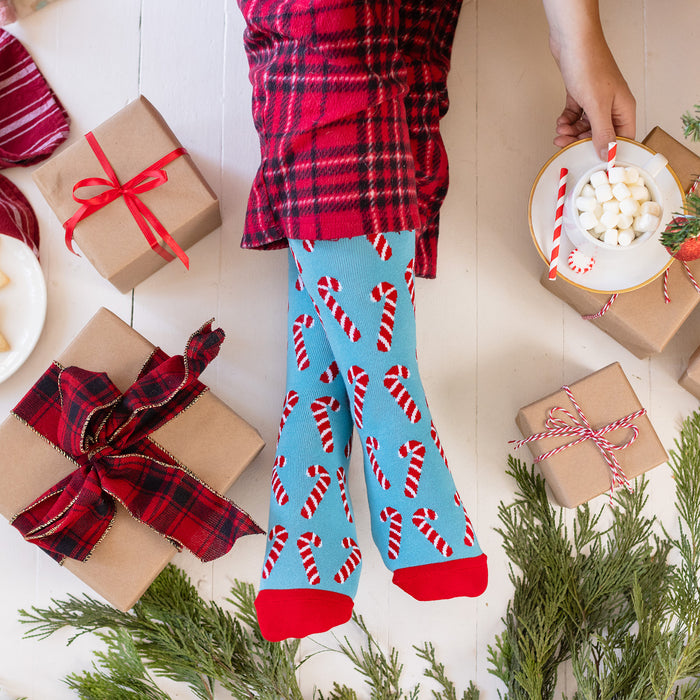 Sweet But Twisted (Candy Cane) Christmas Socks