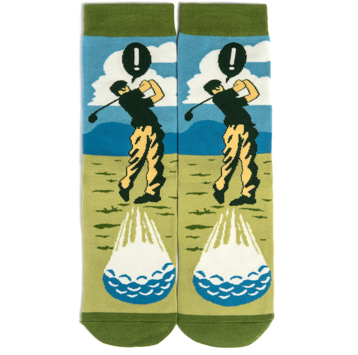 Swing Swear Repeat Socks