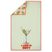 I Like It Dirty Funny Martini Microfiber Kitchen Tea Towel