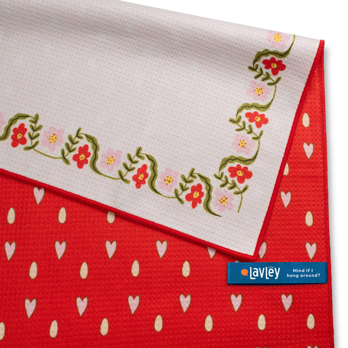 Laid Daily Funny Chicken Design Microfiber Kitchen Tea Towel