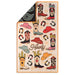 Howdy Cute Western Cowboy Decor Microfiber Kitchen Tea Towel