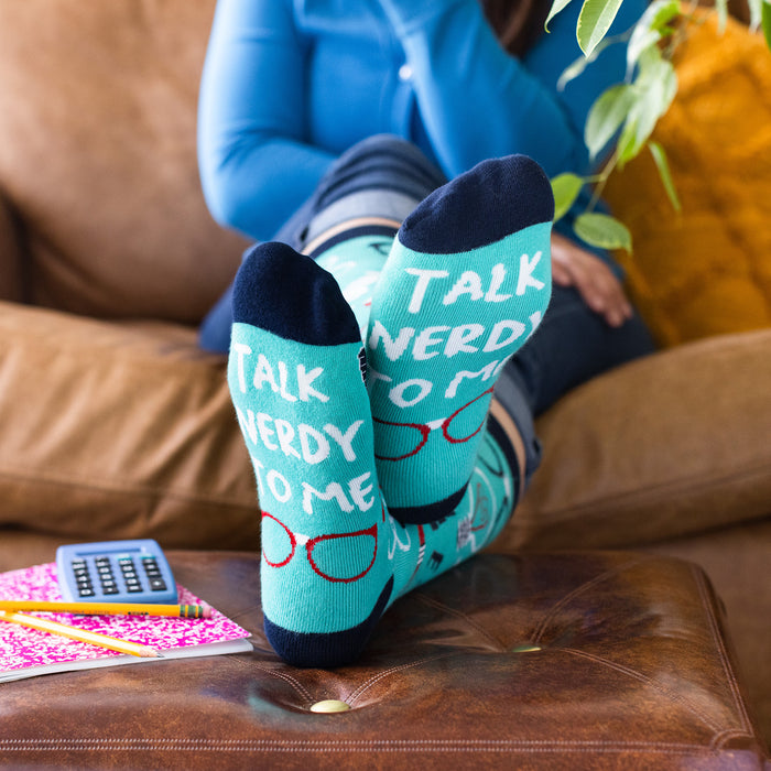 Talk Nerdy To Me Socks