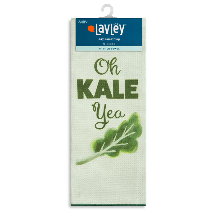 Oh Kale Yea Kitchen Towel
