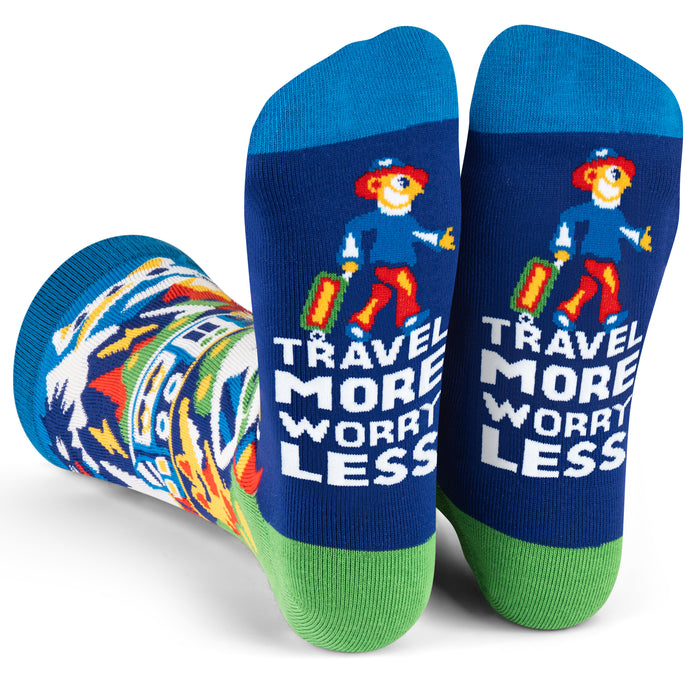 Travel More, Worry Less Socks