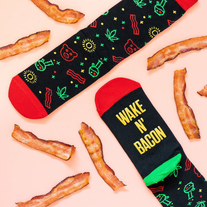 Wake N' Bacon Socks