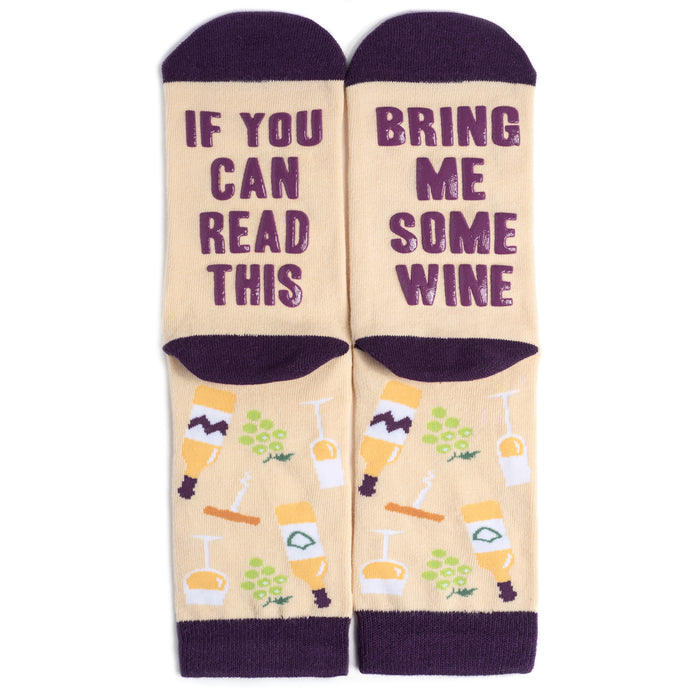 Bring Me White Wine Socks