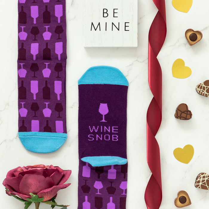 Wine Snob Socks