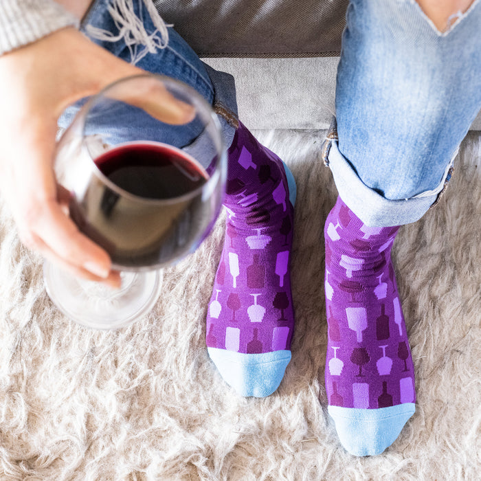 Wine Snob Socks