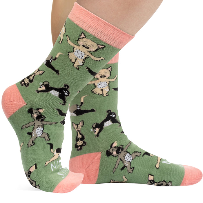 Yoga Dog Socks