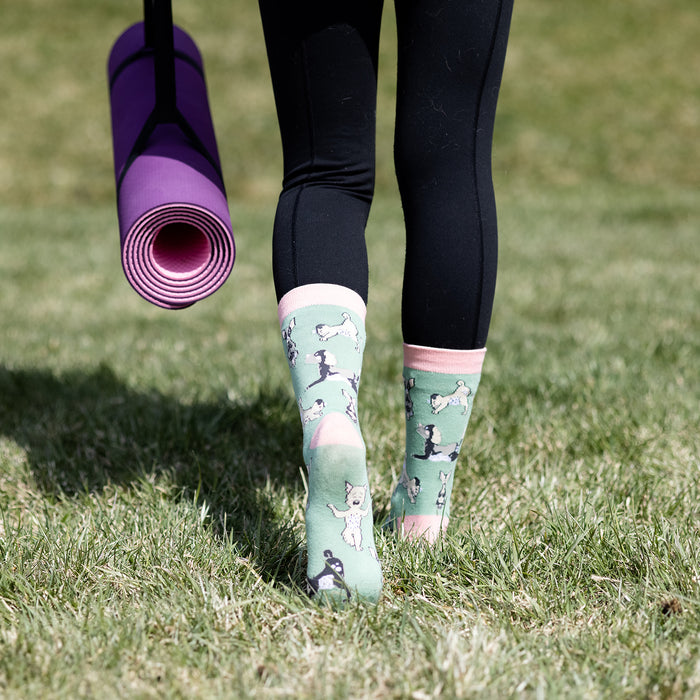 Yoga Dog Socks