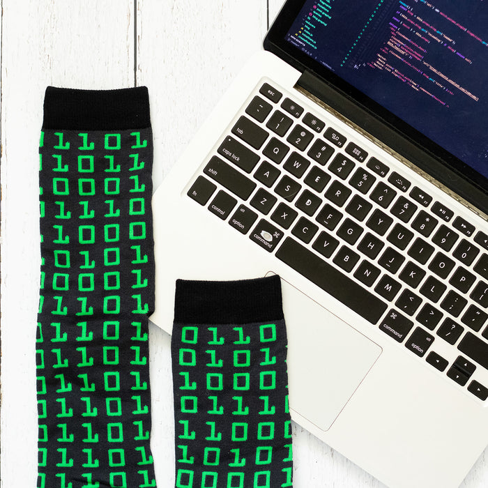 Binary Code Socks