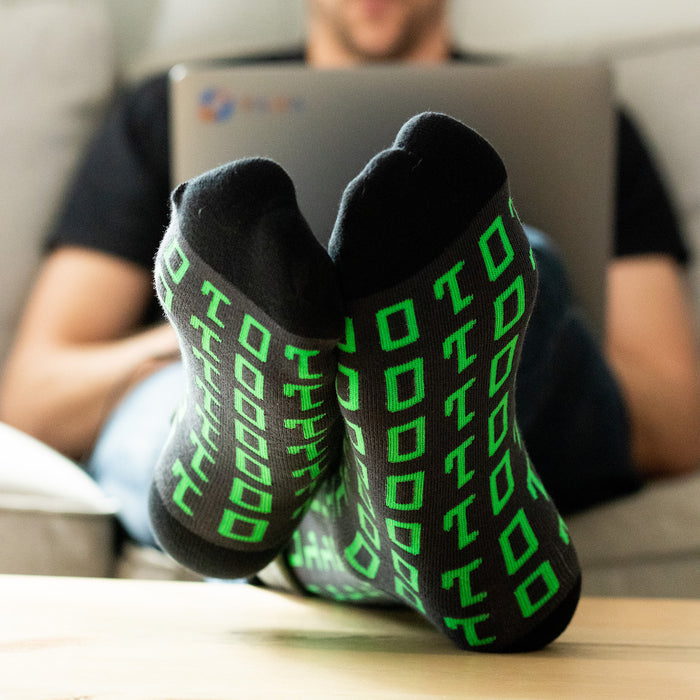 Binary Code Socks